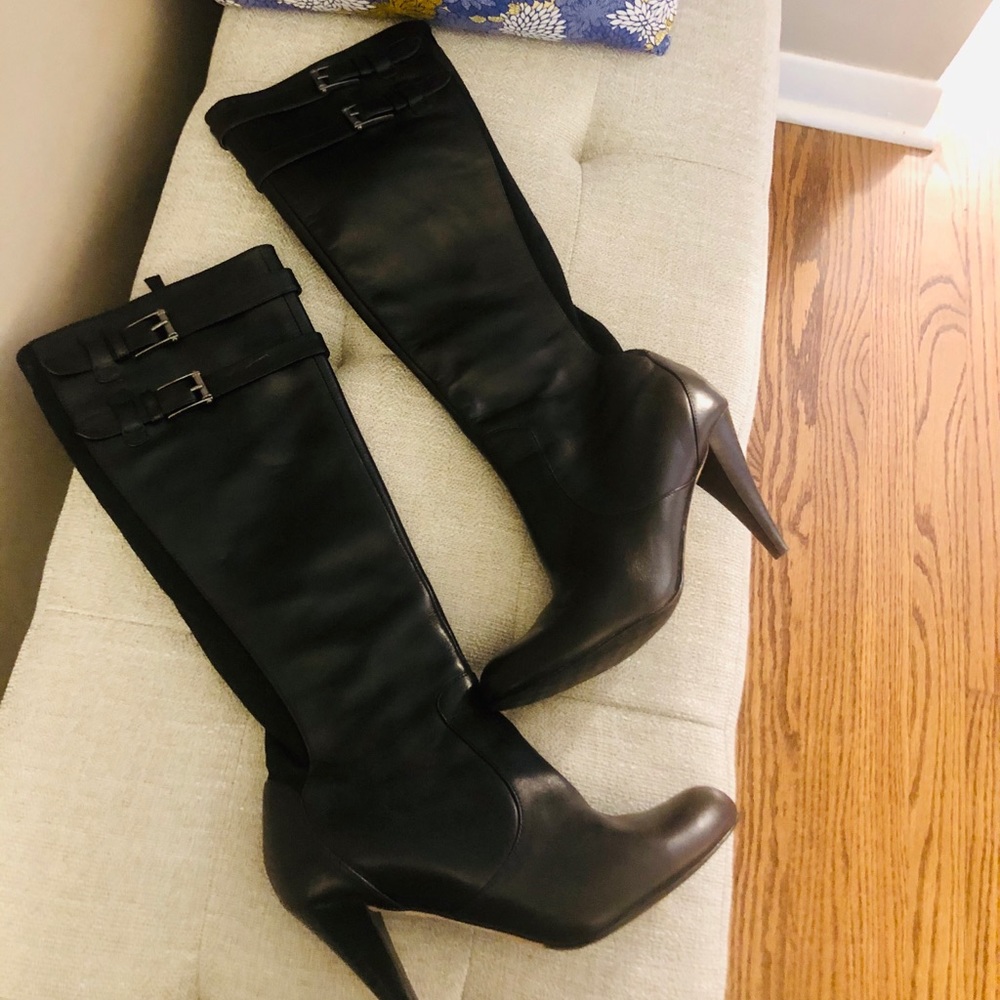 Cole Haan Nike Air Knee High Heeled Boots